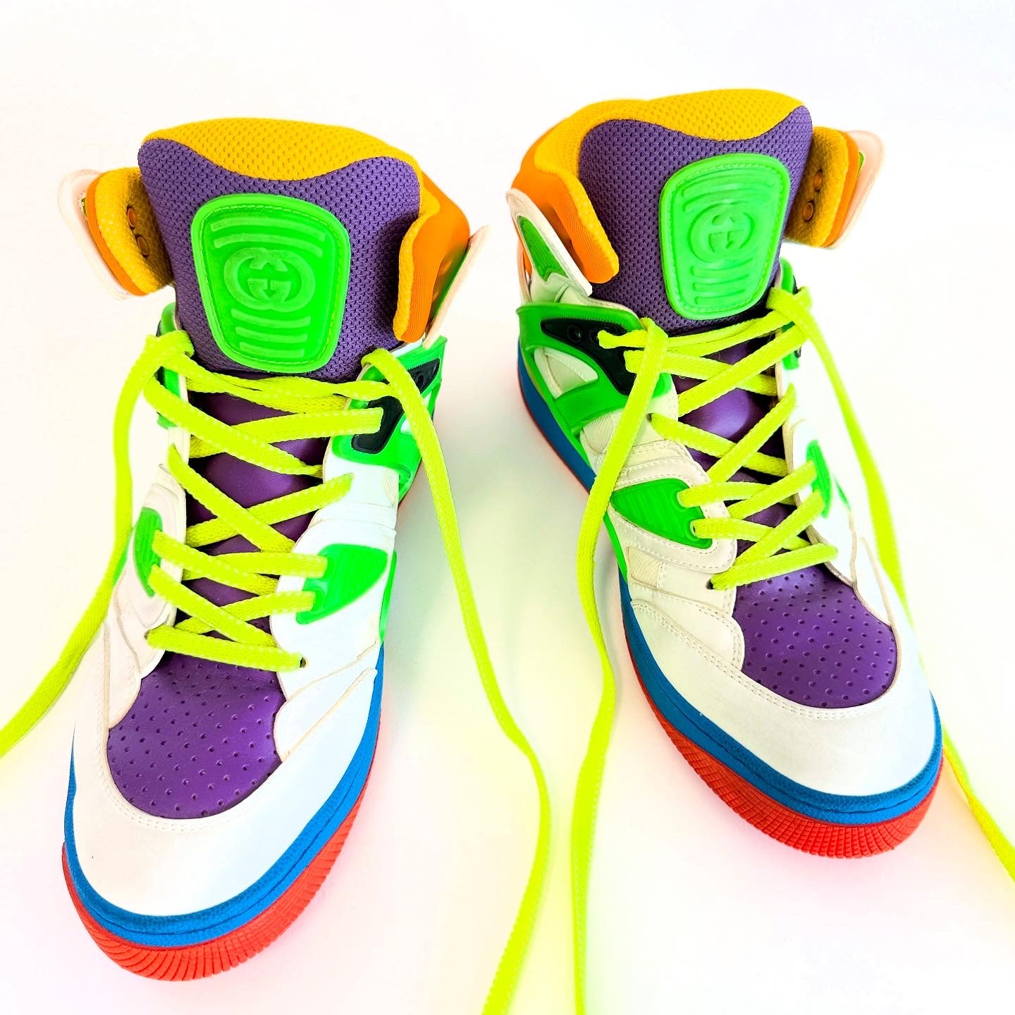 Gucci Basket GG Hi Tops Sz 39