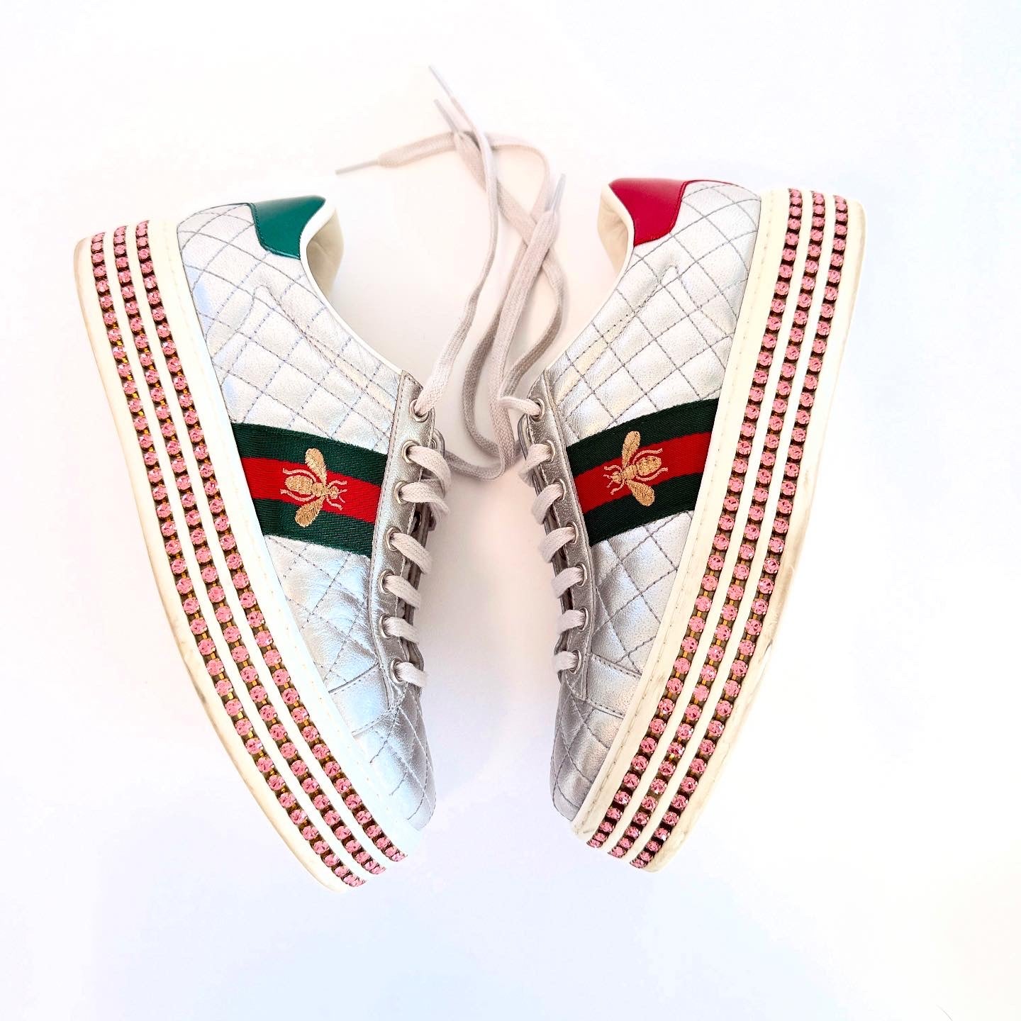 Gucci Platform Sneakers Sz 38