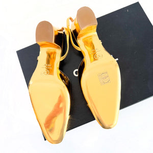 Chanel Slingbacks Sz 36.5