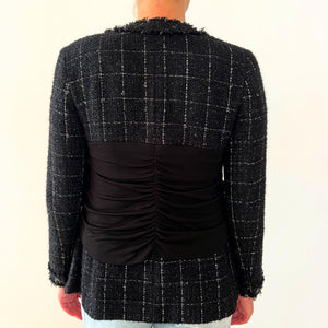 Chanel Black Jacket Sz 36