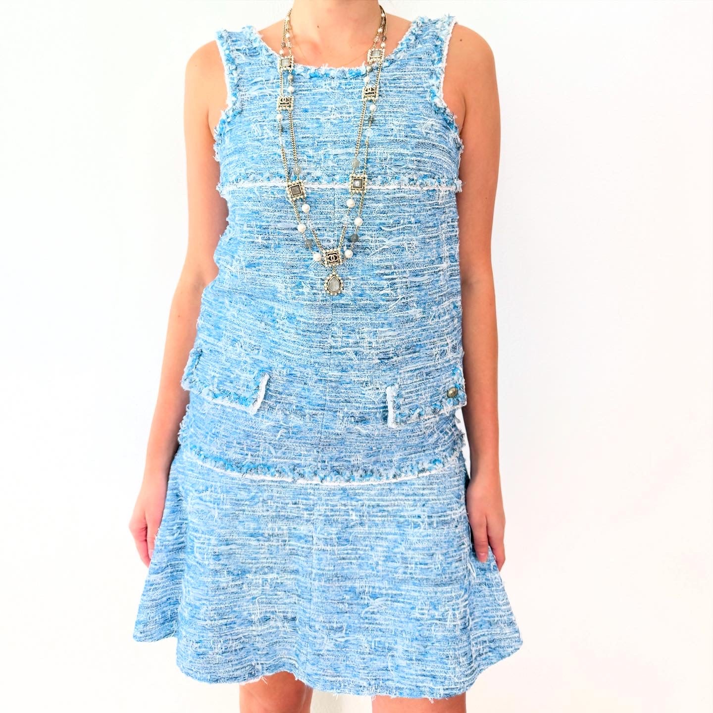 Chanel Tweed Frock Sz 40