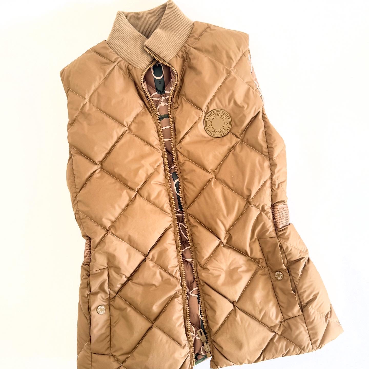 Hermès Reversible Vest Sz 34