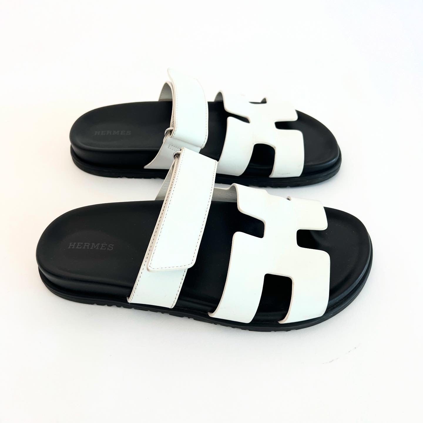 Hermès Chypre Sandals Sz 39