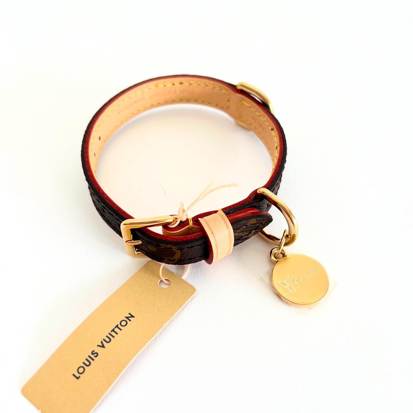 Louis Vuitton Dog Collar Sz XS