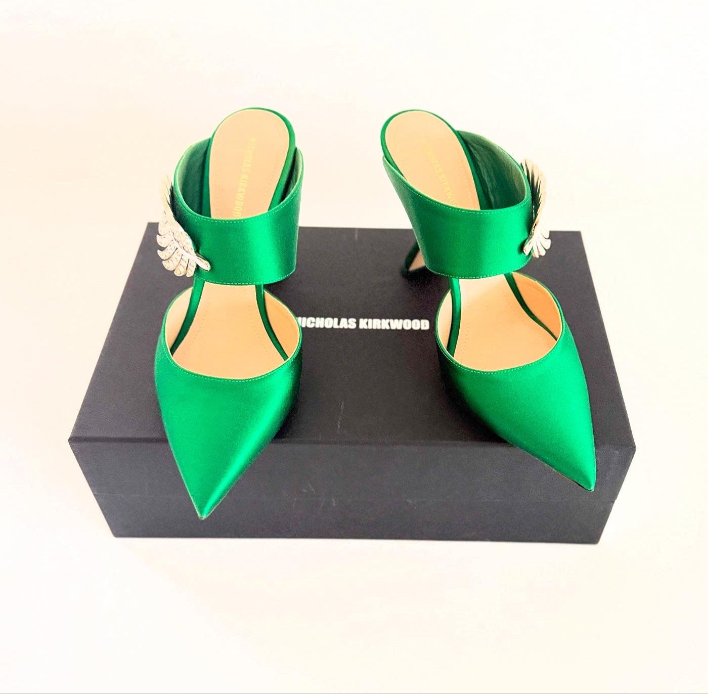 Nicholas Kirkwood Mules Sz 38.5