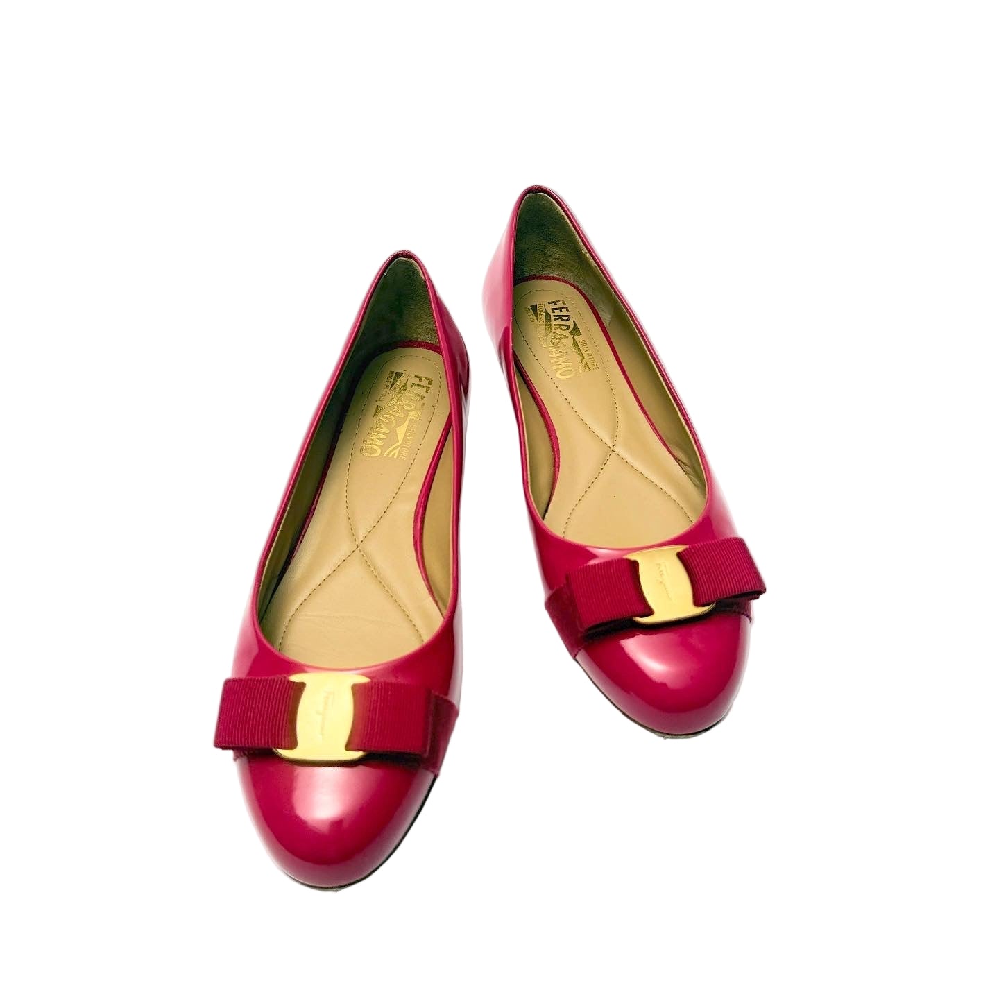Ferragamo Varina Flats Sz 8.5