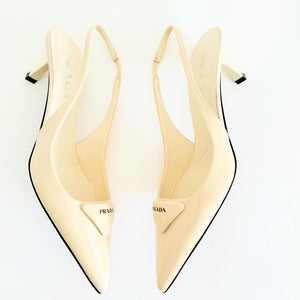 Prada Slingback Pumps Sz 38.5