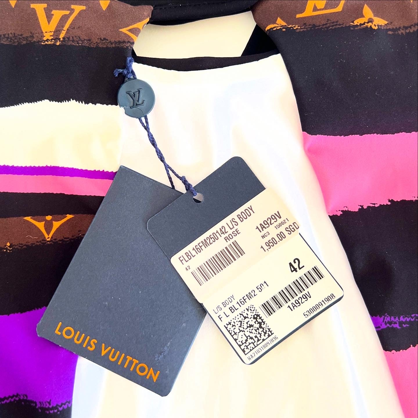 Louis Vuitton Bodysuit Sz 42