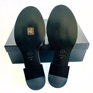 Chanel Logo Slides Sz 40