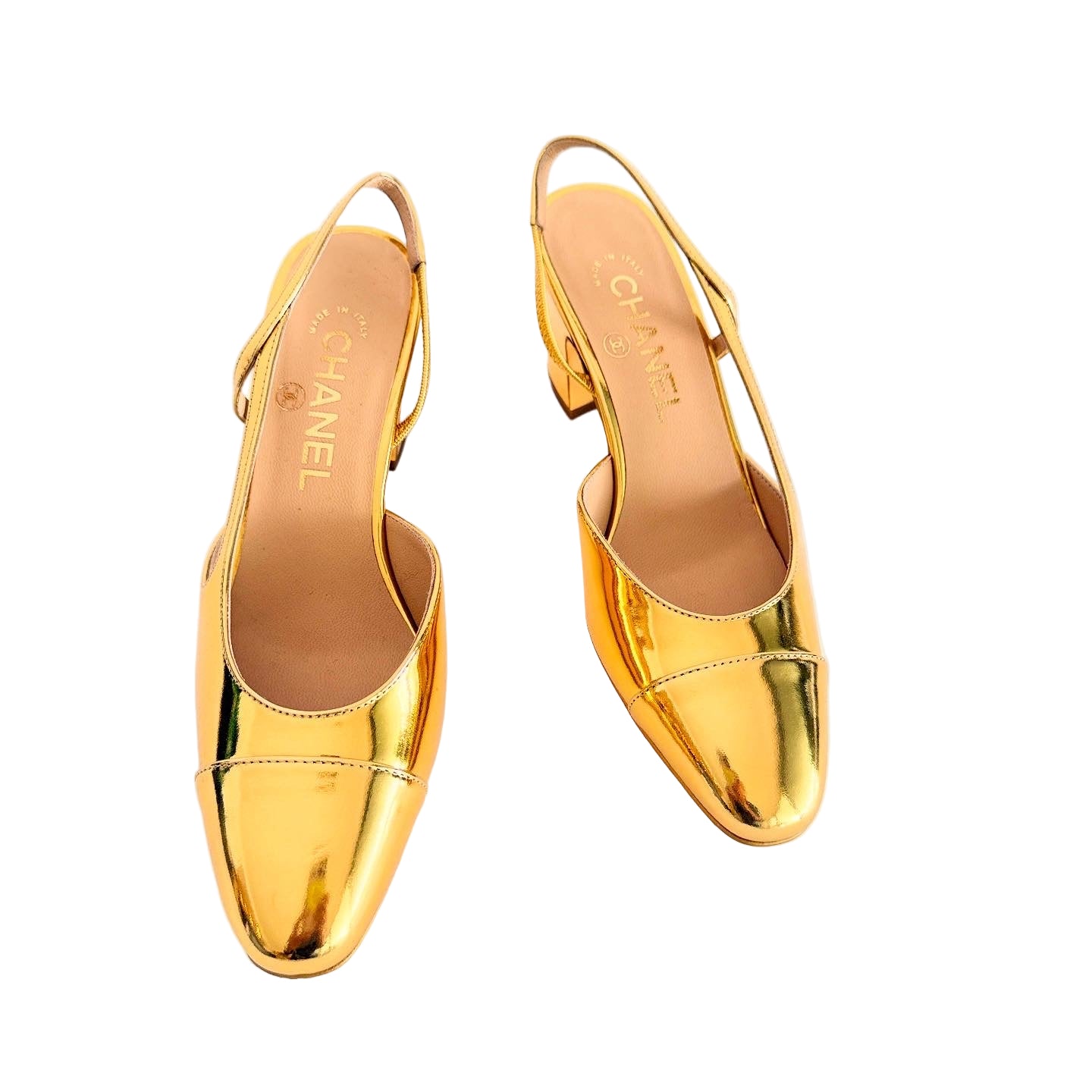 Chanel Slingbacks Sz 36.5