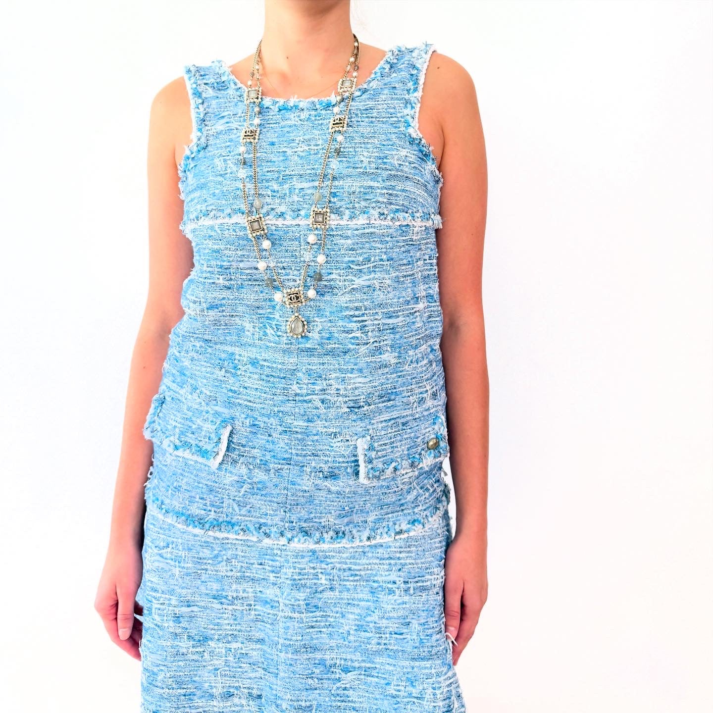 Chanel Tweed Frock Sz 40