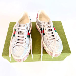 Gucci Platform Sneakers Sz 38