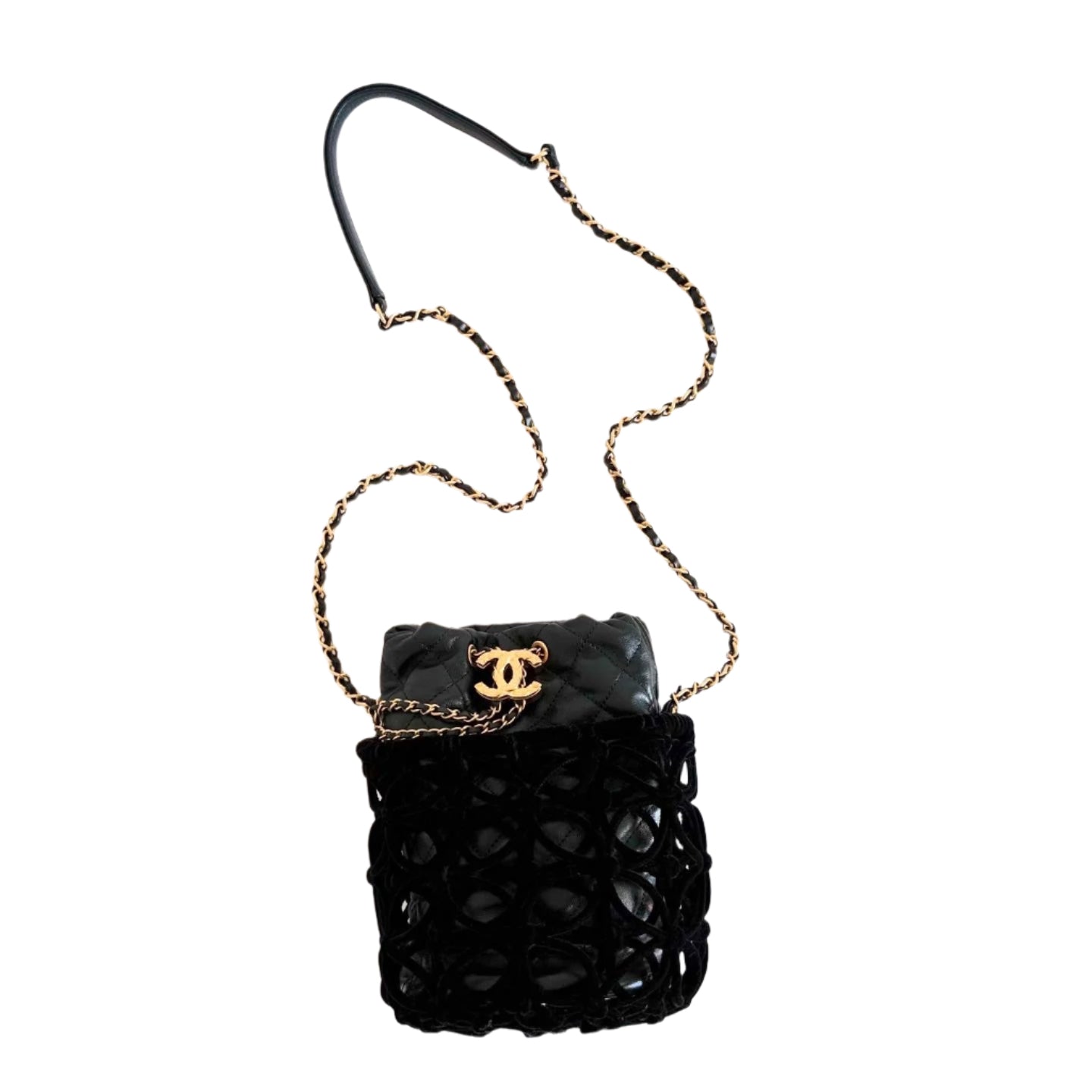 Chanel Velvet Cage Bag