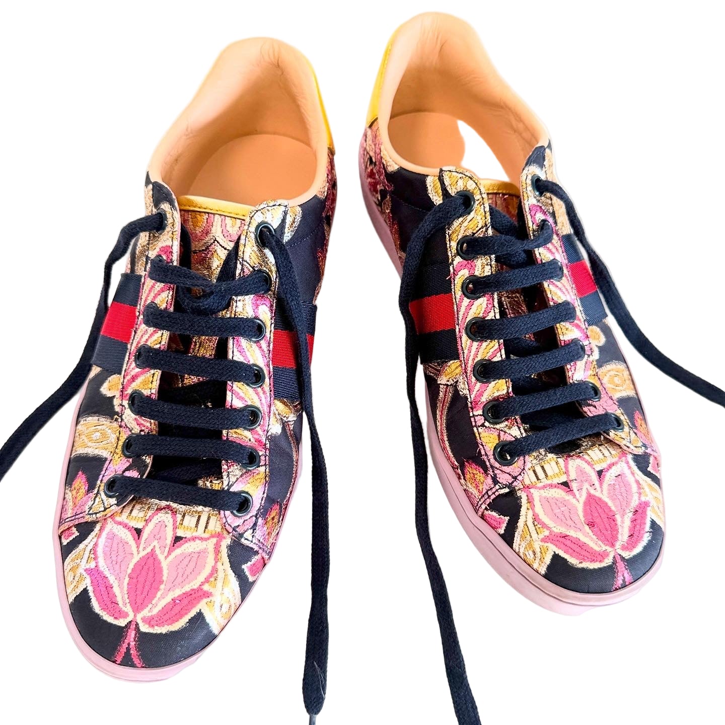 Gucci Brocade Sneakers Sz 38.5