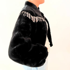 Shrimps Faux Fur Jacket Sz 6