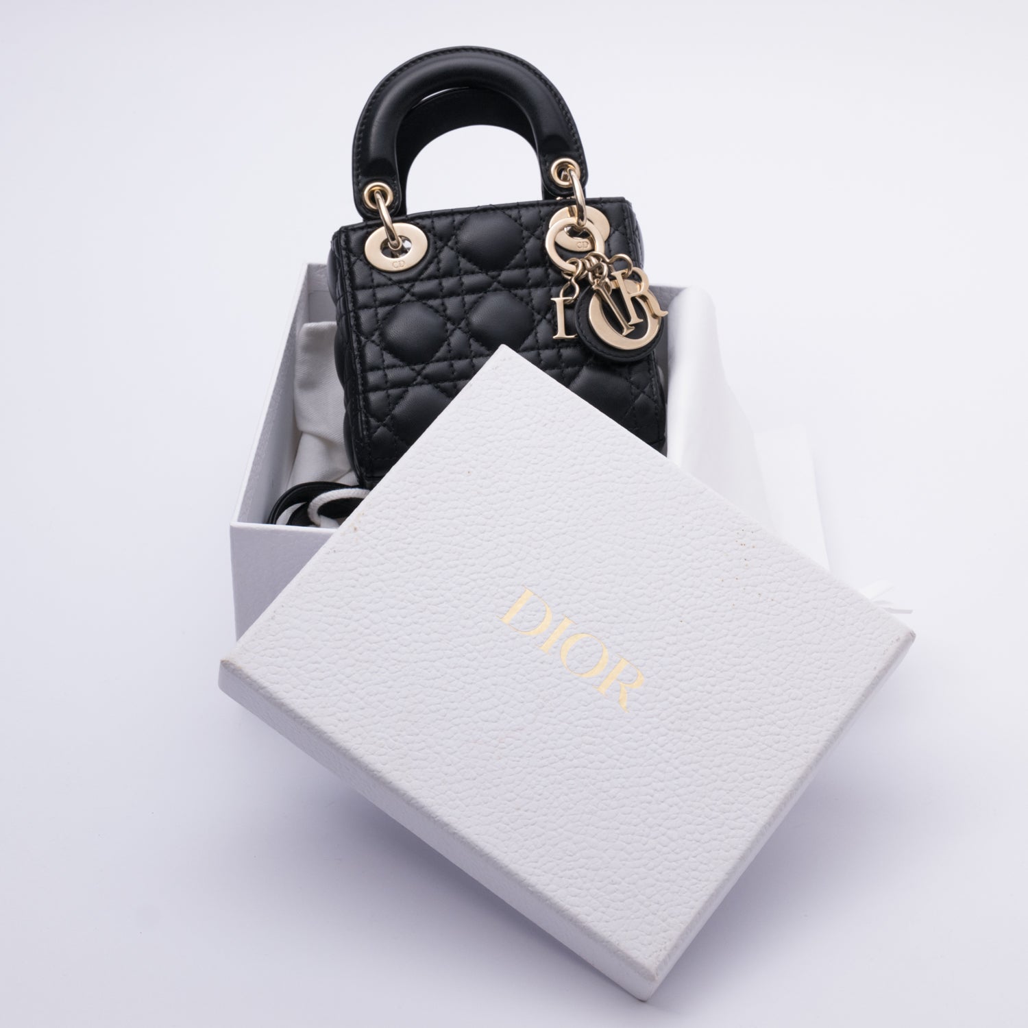 Dior Lady Dior Micro Bag