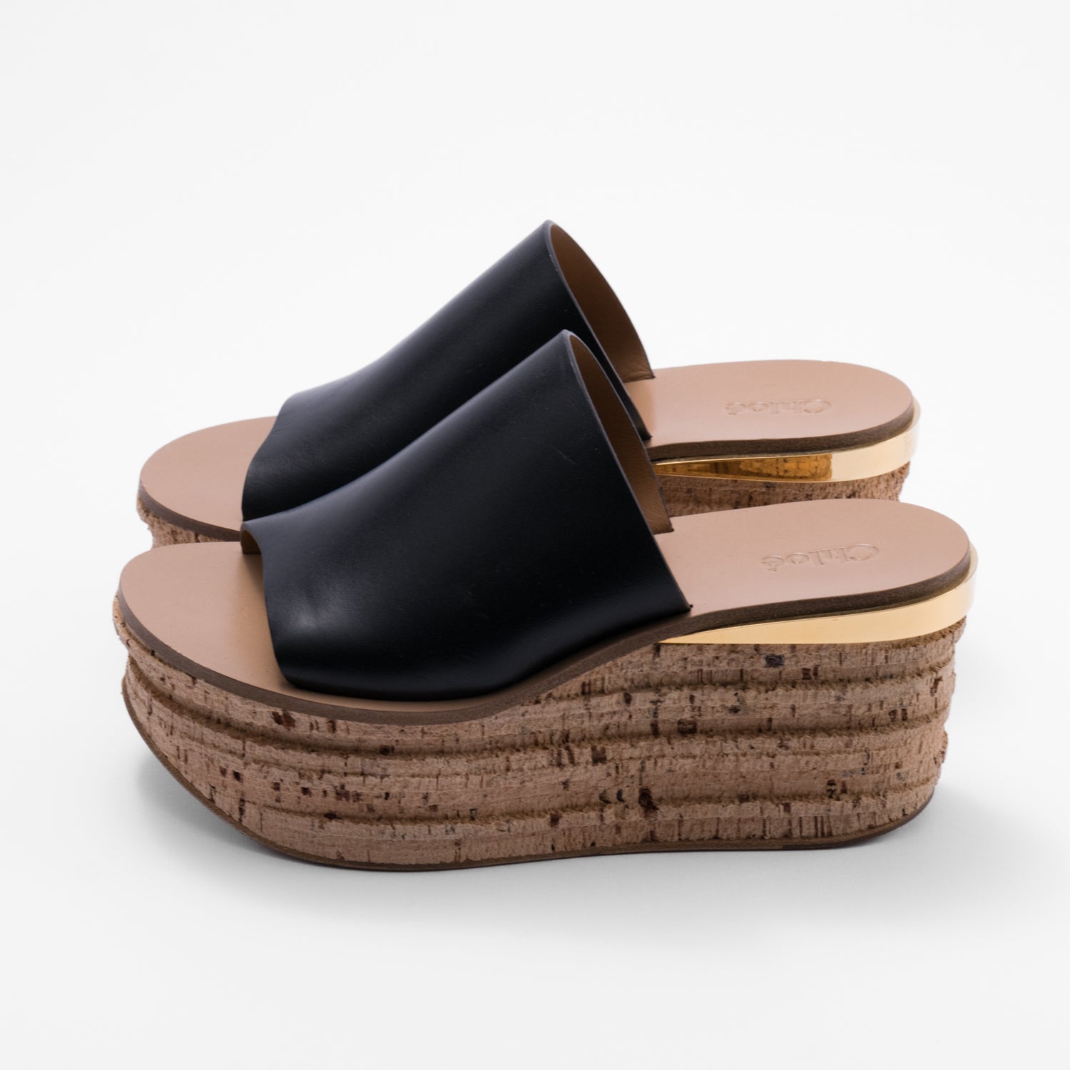 Chloe Camille Slides Sz 36