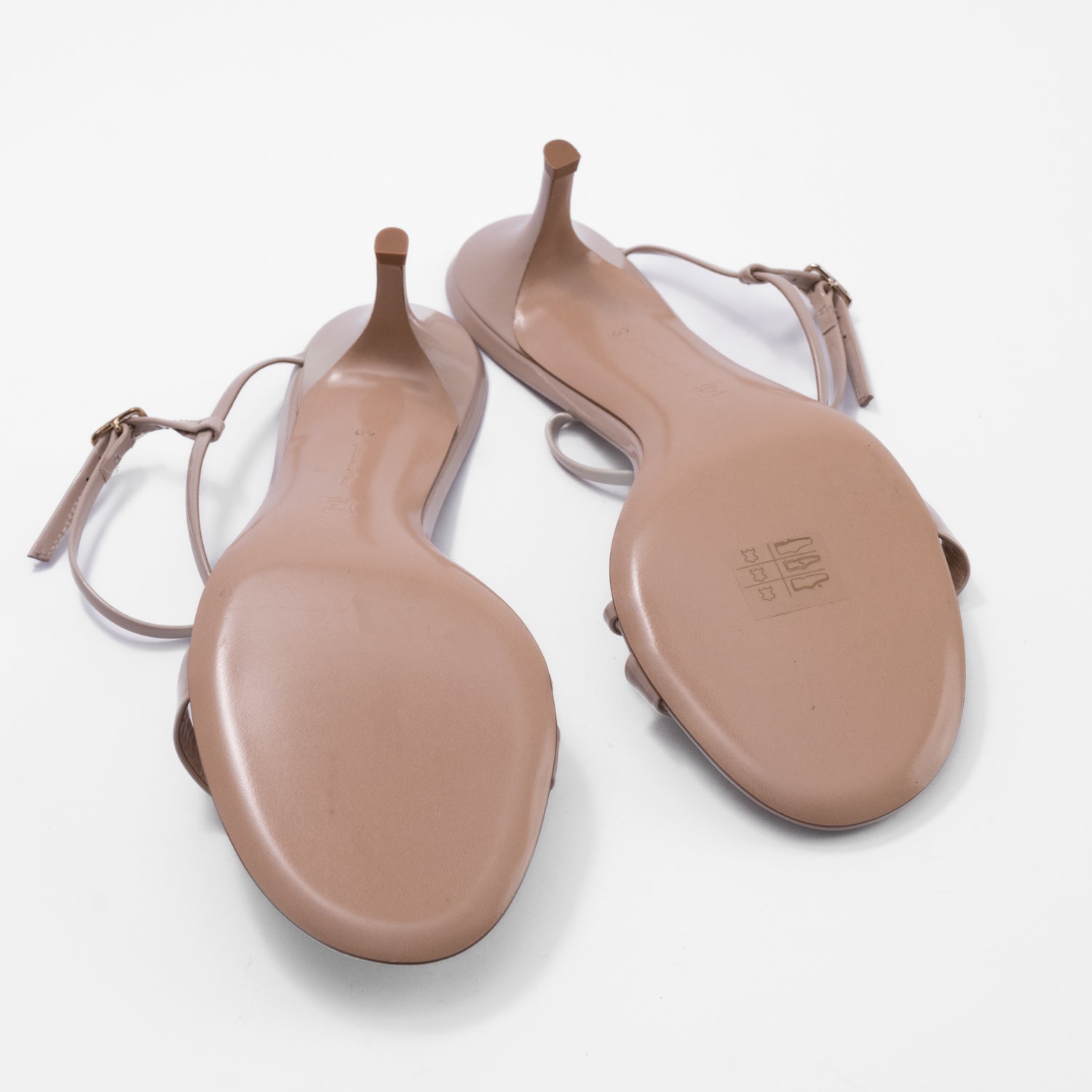 Aquazurra Nude Heels Sz 40