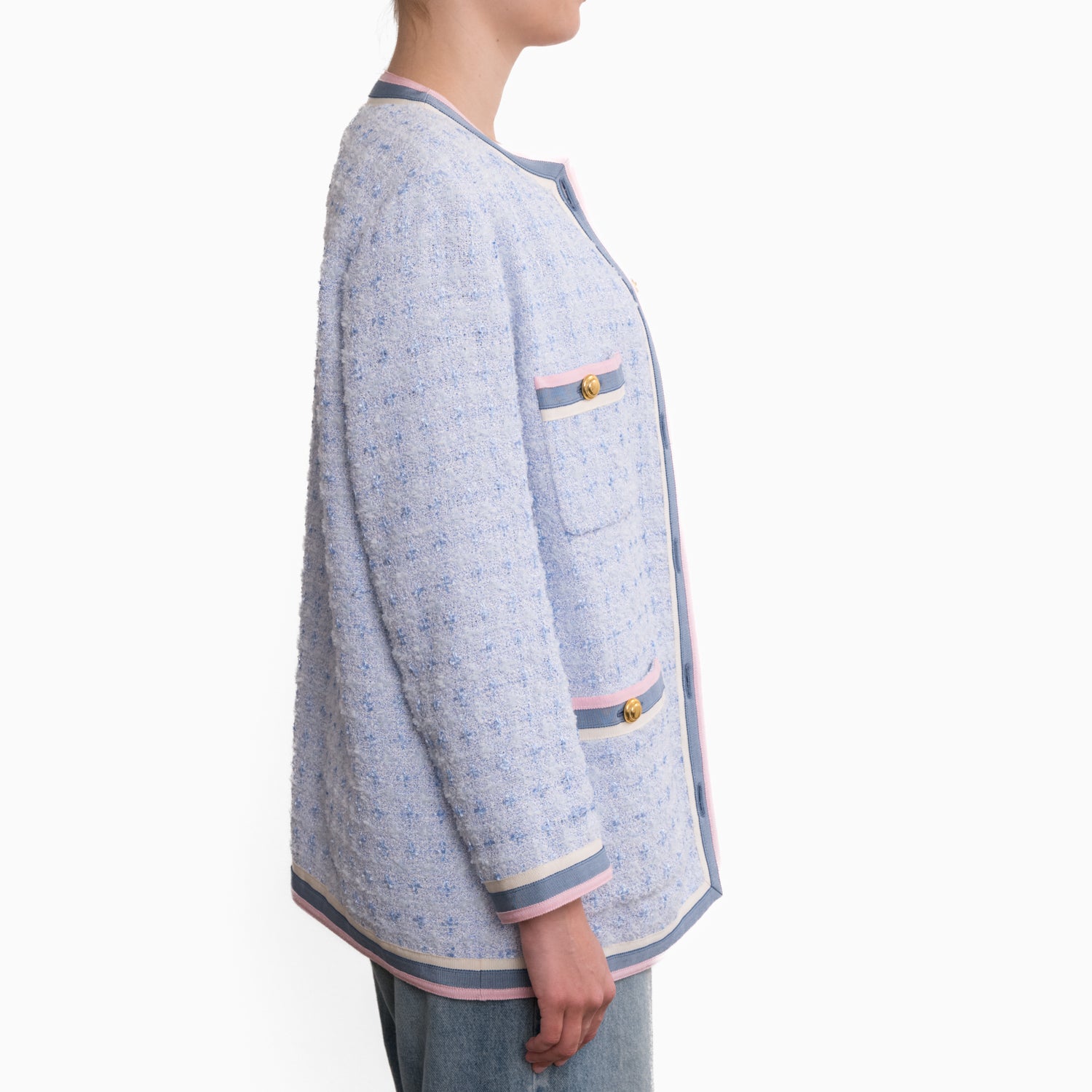 Gucci Tweed Jacket Sz 38