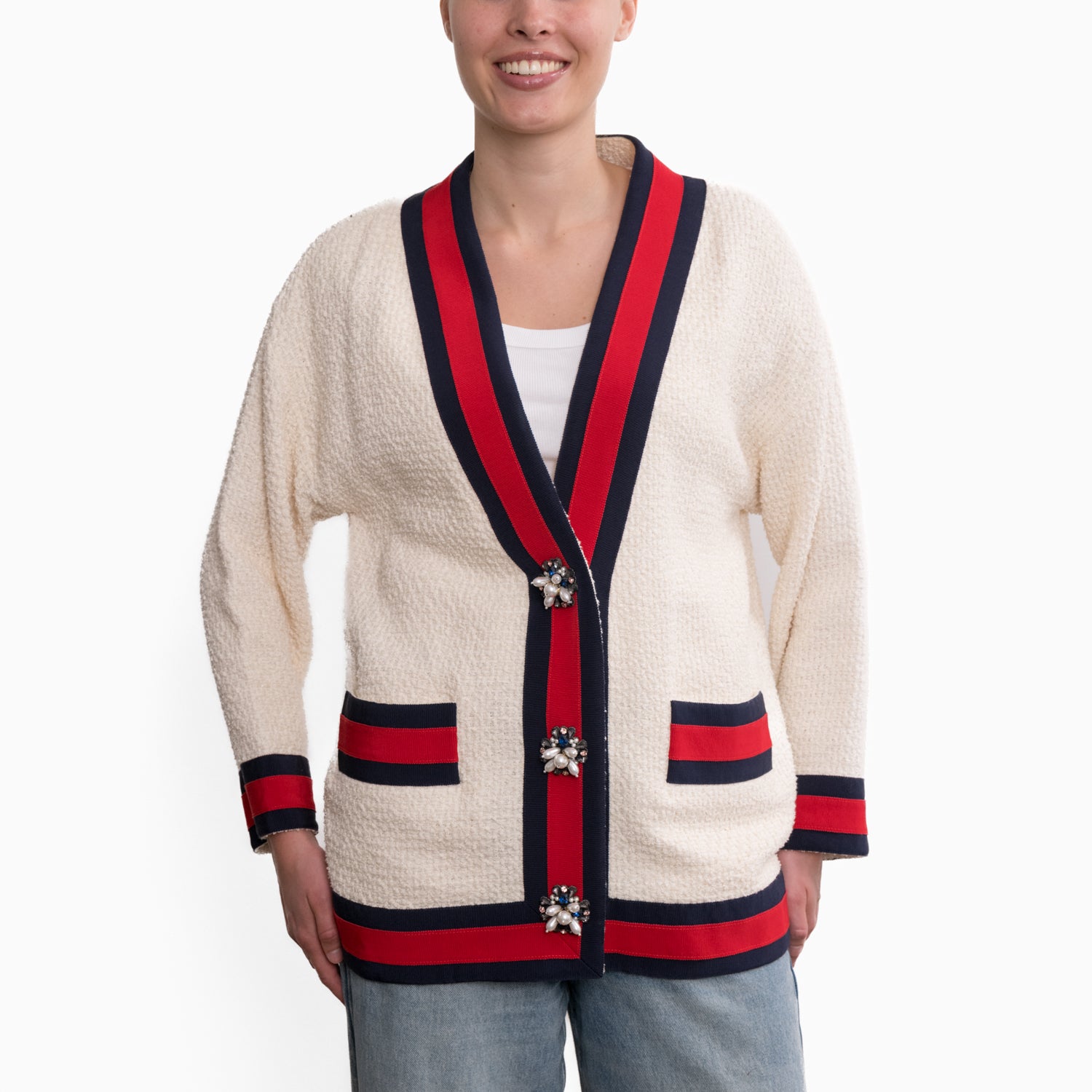 Gucci Tweed Jacket Sz 38