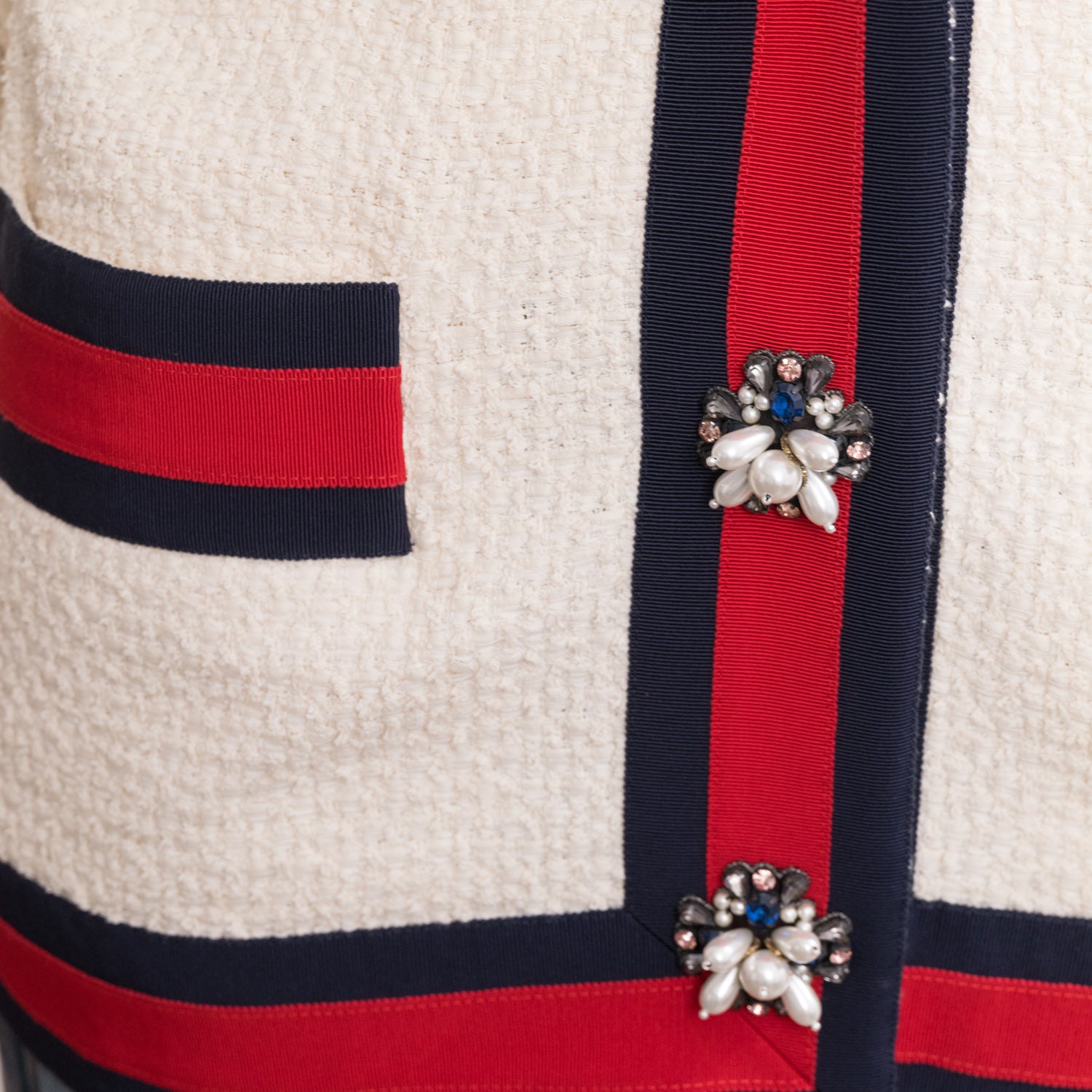 Gucci Tweed Jacket Sz 38