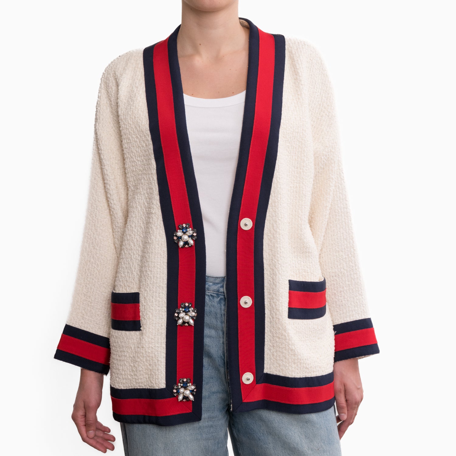 Gucci Tweed Jacket Sz 38