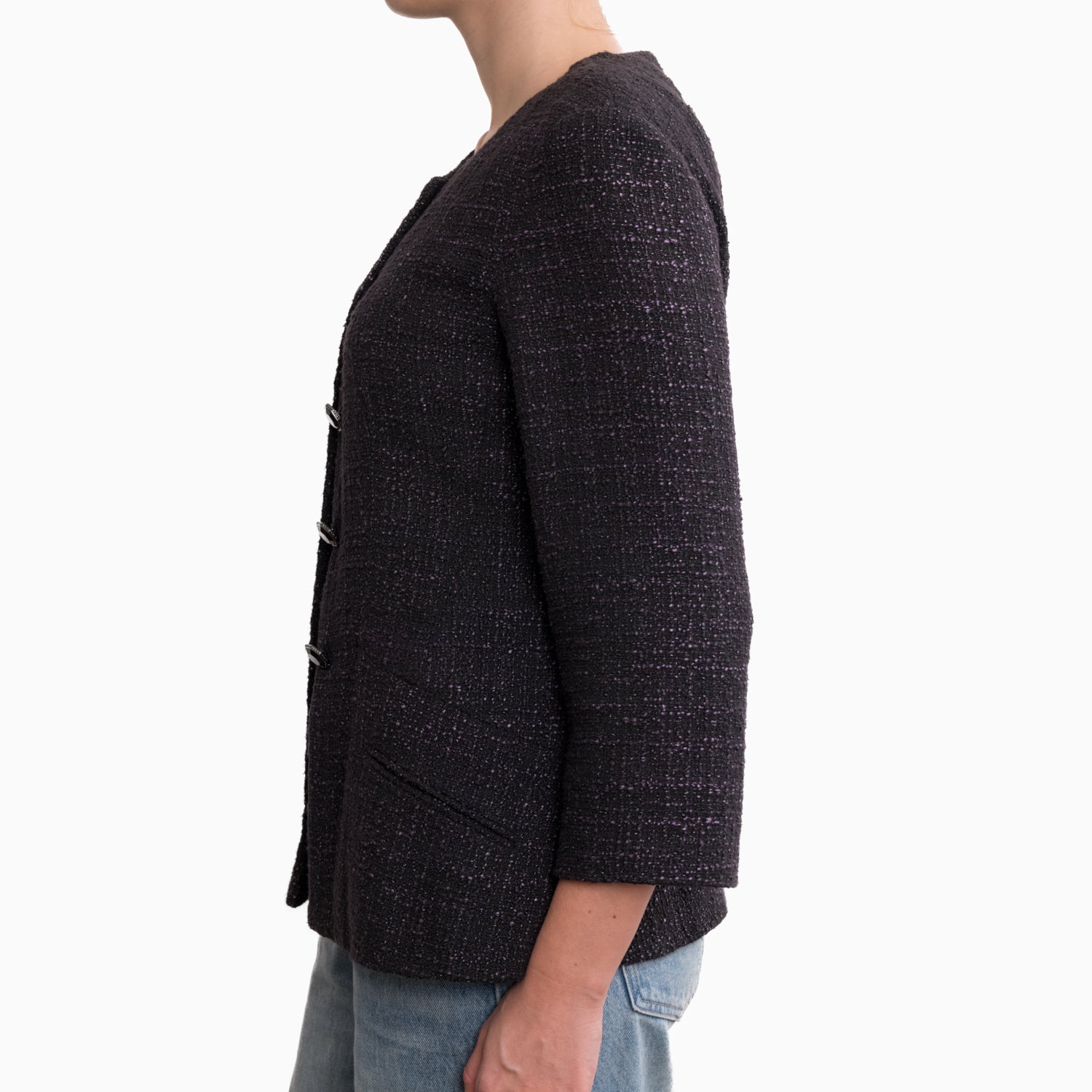 Chanel Tweed Jacket Sz 40