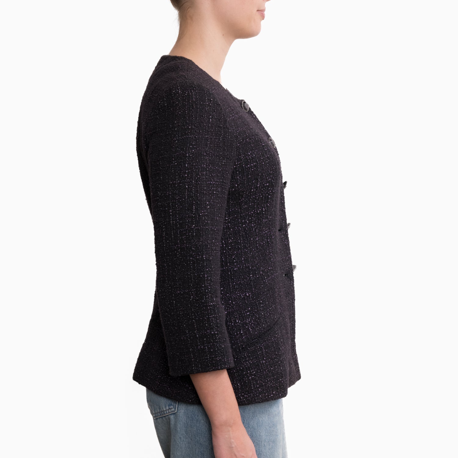 Chanel Tweed Jacket Sz 40