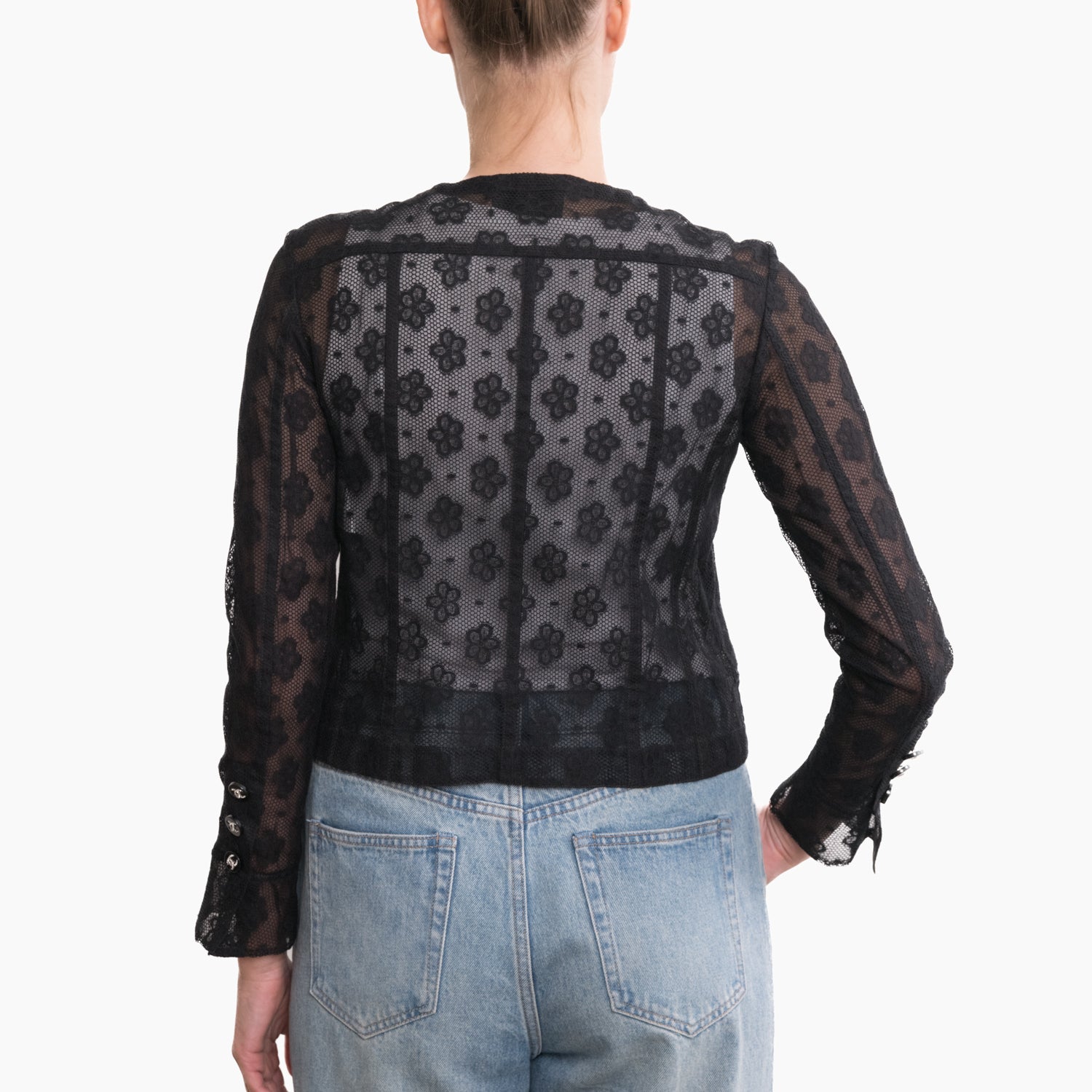 Chanel Lace Jacket Sz 34