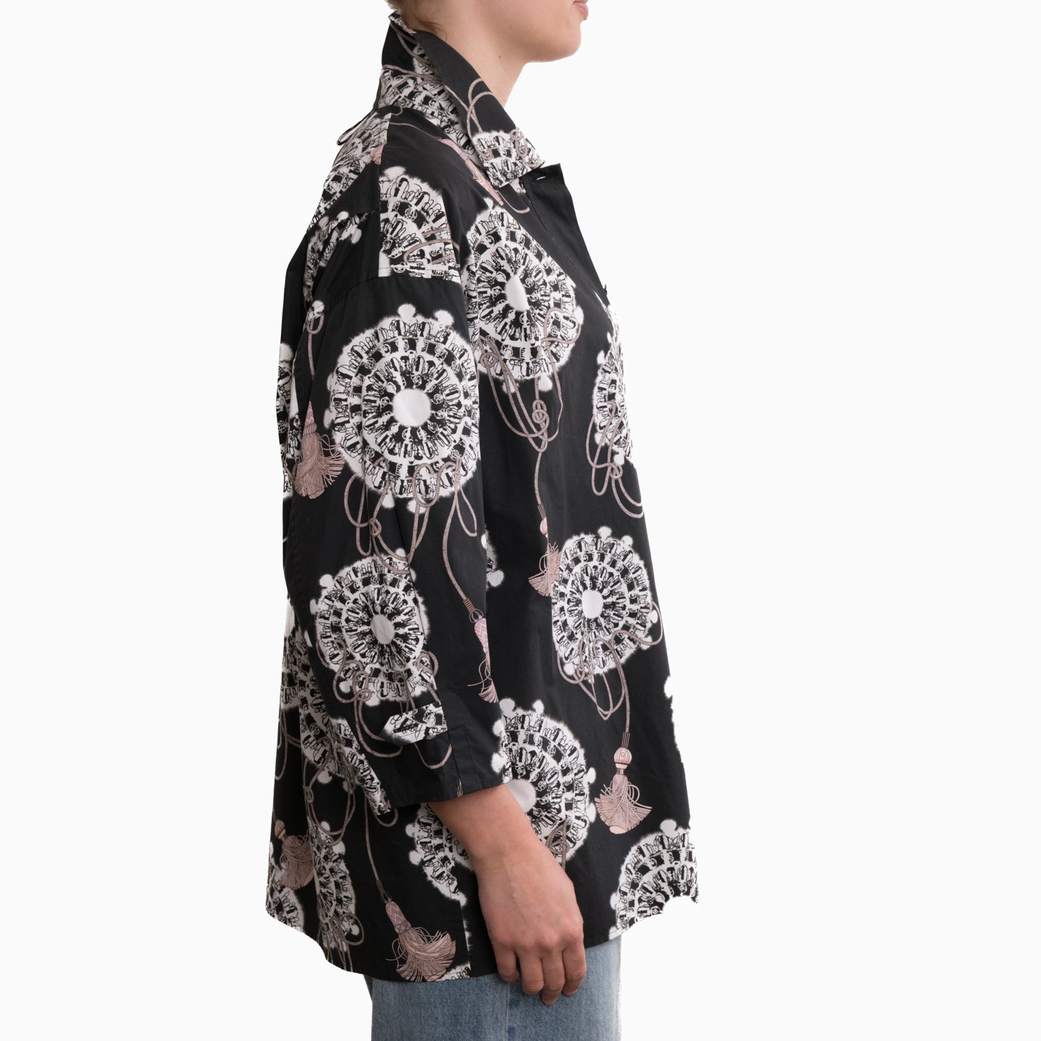 Hermes Print Shirt Sz 34