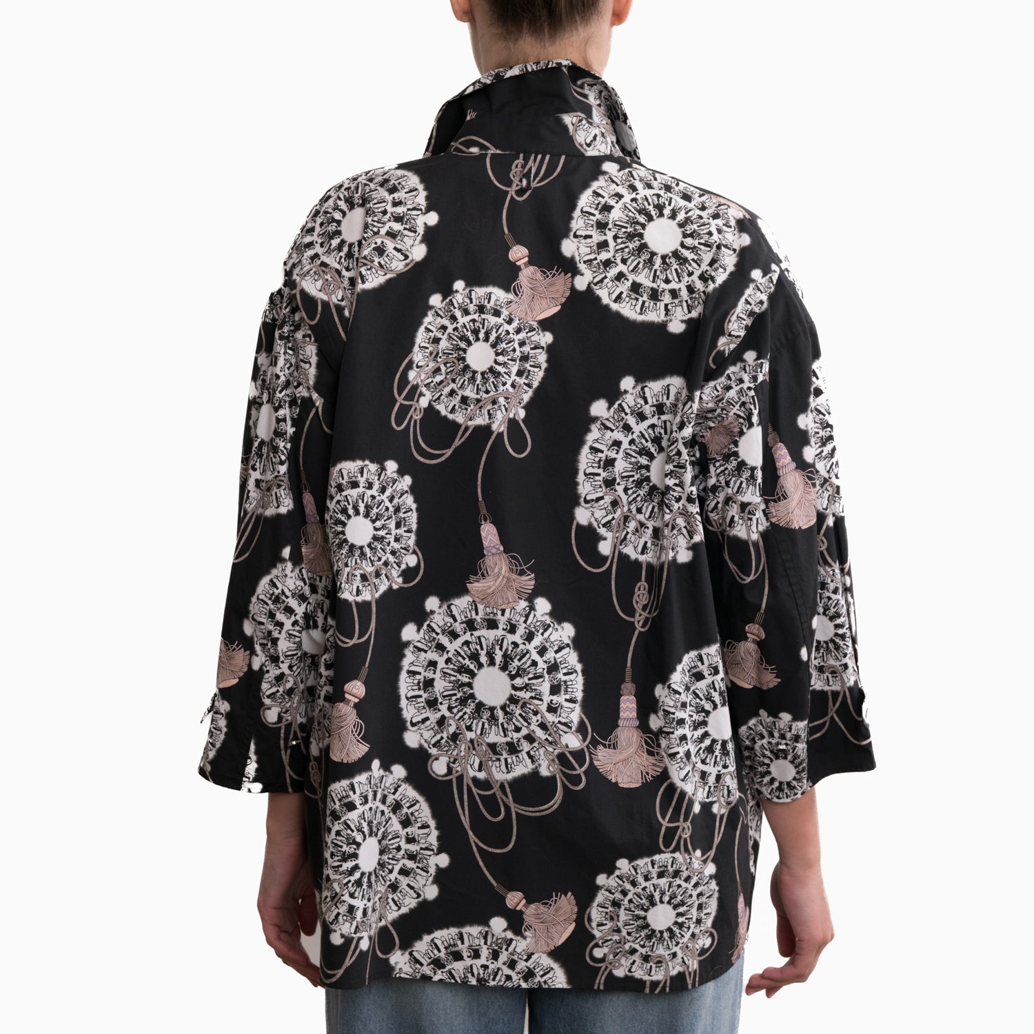 Hermes Print Shirt Sz 34